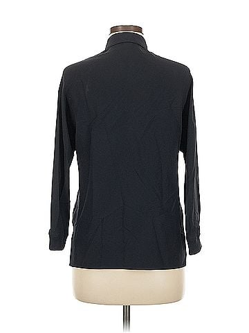AKRIS Akris Long Sleeve Silk Top (view 2)