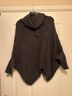 Neiman Marcus Gray Poncho Size L - photo 6
