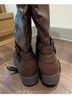 Style&Co 100% Synthetic Brown Boots Size 12 - photo 5