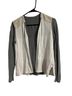 Chico's Gray White Cardigan Size S - photo 2