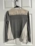 Chico's Gray White Cardigan Size S - photo 3