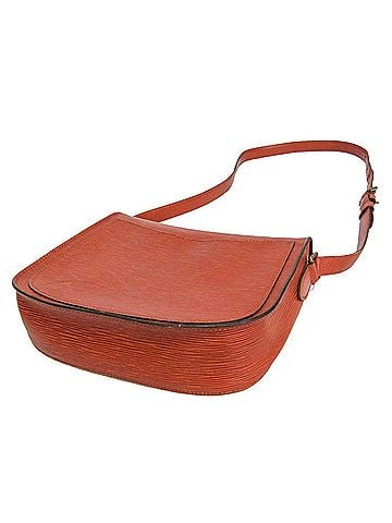 Louis Vuitton Louis Vuitton Epi Saint Cloud M52193 Women's Shoulder Bag Kenyan Brown (view 2)