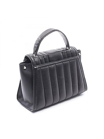 Michael Kors Michael Kors Whitney 2-Way Leather Handbag for Women, Black (view 2)