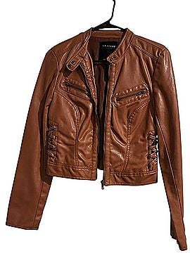 Therapy by Lane Crawford Faux Leather Jacket (view 1)