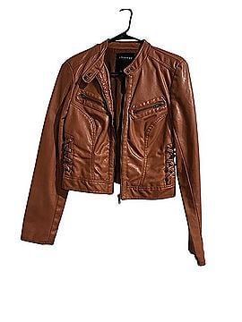 Therapy by Lane Crawford Faux Leather Jacket (view 2)