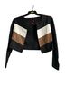 Venti6 Colorblock Faux Leather Cropped Jacket - photo 2