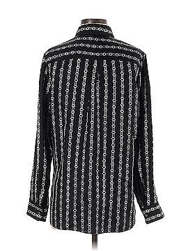 Theory Theory Long Sleeve Silk Top (view 2)