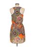 THML 100% Polyester Paisley Orange Thml Casual Dress Size M - photo 2