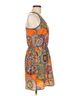 THML 100% Polyester Paisley Orange Thml Casual Dress Size M - photo 3