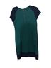 Laundry Stripes Blue Green Casual Dress Size 8 - photo 2