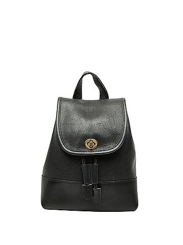 Coach Coach Old Vintage Backpack Daypack G5C 9960 Black Leather Women's COACH (view 1)