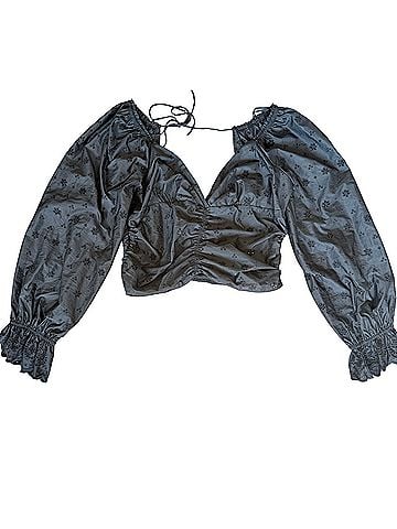 Free People eyelet Long Sleeve Blouse (view 1)