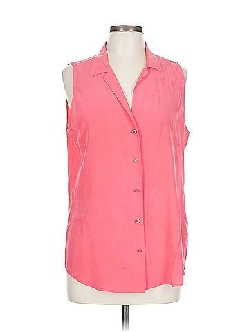 Equipment Equipment Sleeveless Silk Top (view 1)