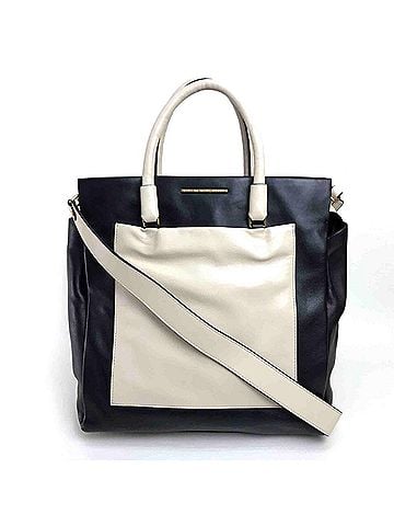 Marc by Marc Jacobs Marc by Marc Jacobs MARC BY JACOBS Two-tone Bicolor Tote Bag, Handbag, Shoulder Crossbody Leather, Women's, Black (view 1)