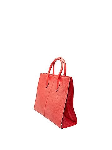Michael Kors Michael Kors MIRELLA EW Tote Medium Handbag Bag Shoulder 2WAY Red Leather Women's (view 2)