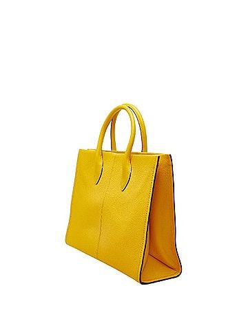 Michael Kors Michael Kors MIRELLA EW Tote Medium Bag Handbag Shoulder 2WAY Yellow Leather Women's (view 2)