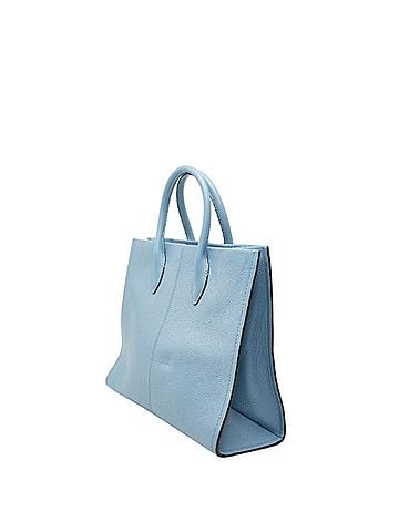 Michael Kors Michael Kors MIRELLA EW Tote Medium Bag Handbag Shoulder 2WAY Blue Leather Women's (view 2)