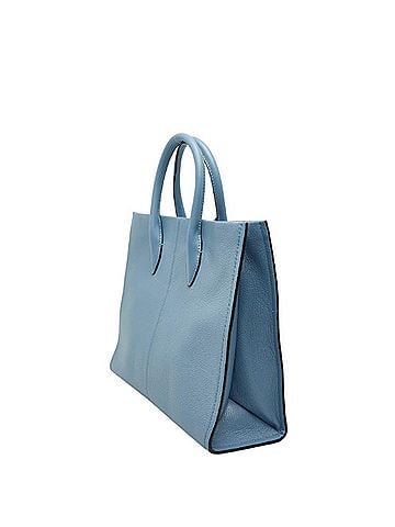 Michael Kors Michael Kors MIRELLA EW Tote Medium Bag Handbag Shoulder 2WAY Blue Leather Women's (view 2)