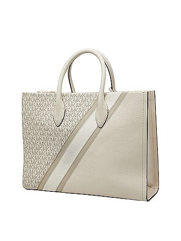 Michael Kors Michael Kors MIRELLA EW Medium Handbag Tote Shoulder 2WAY 35R3G7ZT8L Ivory Beige Leather Women's (view 2)