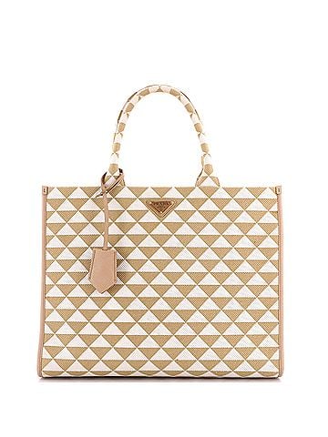 Prada Symbole Shopper Tote Jacquard Large (view 1)