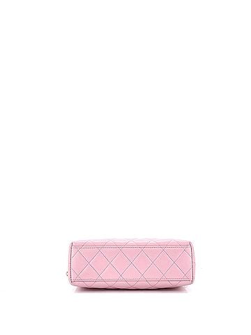 Chanel Kelly Top Handle Shopping Bag Quilted Shiny Aged Calfskin Mini (view 2)