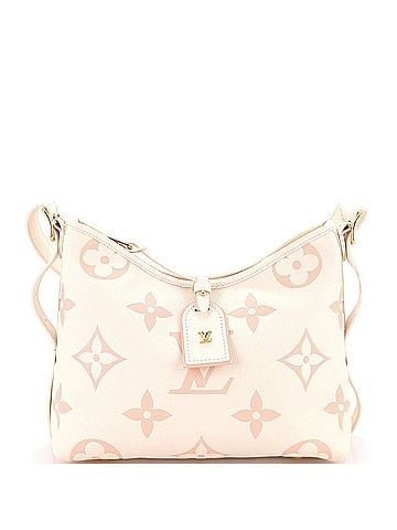 Louis Vuitton CarryAll Hobo Bicolor Monogram Empreinte Giant PM (view 1)