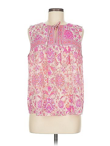 Rebecca Taylor Rebecca Taylor Sleeveless Silk Top (view 1)