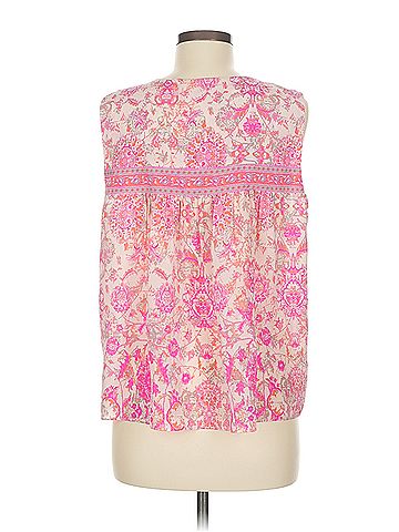 Rebecca Taylor Rebecca Taylor Sleeveless Silk Top (view 2)