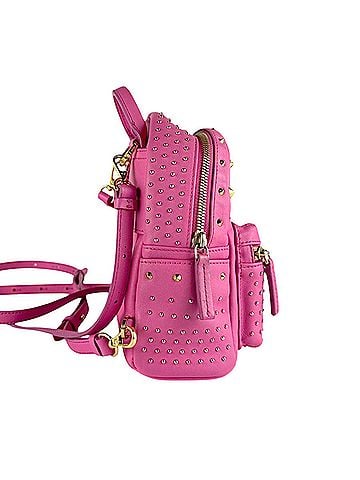 MCM MCM Backpack, Leather, Metal, Pink Gold, Women's, z9383 (view 2)