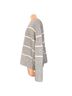 & Other Stories Stripes Gray Ivory Wool Pullover Sweater Size L - photo 4