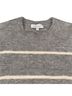 & Other Stories Stripes Gray Ivory Wool Pullover Sweater Size L - photo 9