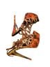 Scene 100% Coated Canvas Tie-dye Multi Color Heels Size 8 1/2 - photo 2