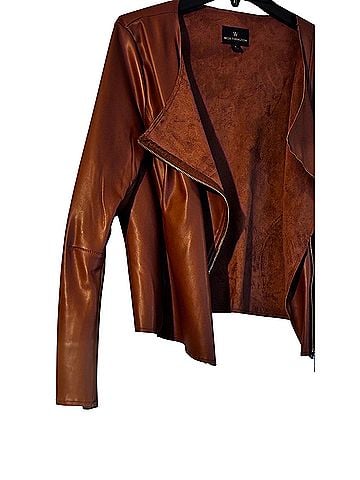 Worthington Faux Leather Jacket (view 2)