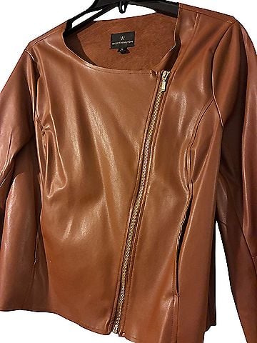 Worthington Faux Leather Jacket (view 1)