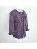 Alfred Dunner Tweed Purple White Jacket Size 12 - photo 16
