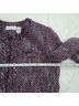 Alfred Dunner Tweed Purple White Jacket Size 12 - photo 12