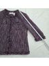 Alfred Dunner Tweed Purple White Jacket Size 12 - photo 13