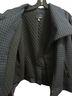 Greylin Checkered-gingham Black Gray Jacket Size L - photo 4