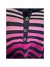 Liz Claiborne 100% Cotton Stripes Blue Pink Pullover Sweater Size S - photo 4