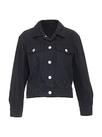Miu Miu Miu Miu Sequin Black Denim Jacket (view 2)