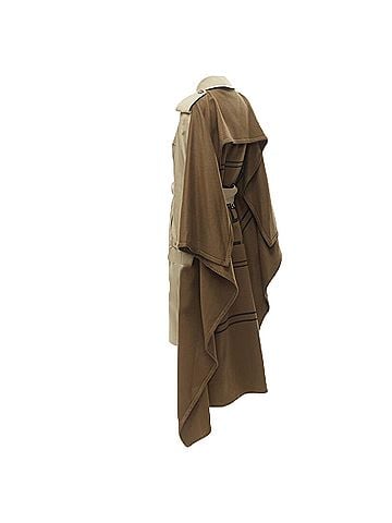 Burberry Burberry Cashmere Logo Trench Coat (view 1)