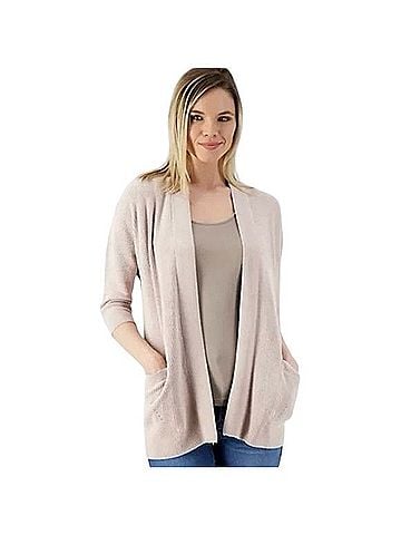Barefoot Dreams Dolman Ribbed Cardigan Cardigan (view 1)