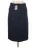 J.Crew Blue J.Crew Wool Skirt Size 14 - photo 2