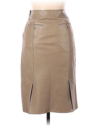 Theory Theory Leather Skirt (view 2)