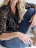 CAbi Floret Blouse Long Sleeve Button-Down Shirt - photo 4