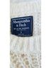 Abercrombie & Fitch 100% Wool White Wool Pullover Sweater Size S - photo 7