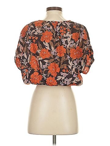 Haute Hippie Haute Hippie Short Sleeve Blouse (view 2)