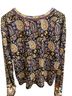 Johnny Was Floral Paisley Multi Color Long Sleeve Top Size XL - photo 2