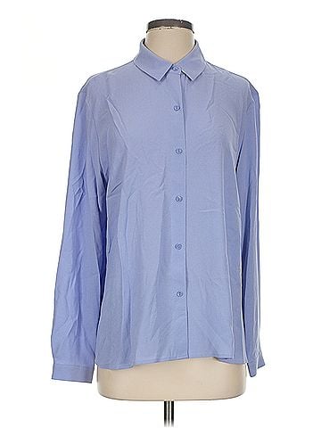 Eileen Fisher Eileen Fisher Long Sleeve Silk Top (view 1)
