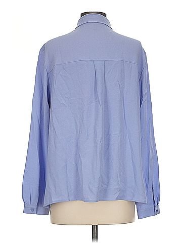 Eileen Fisher Eileen Fisher Long Sleeve Silk Top (view 2)